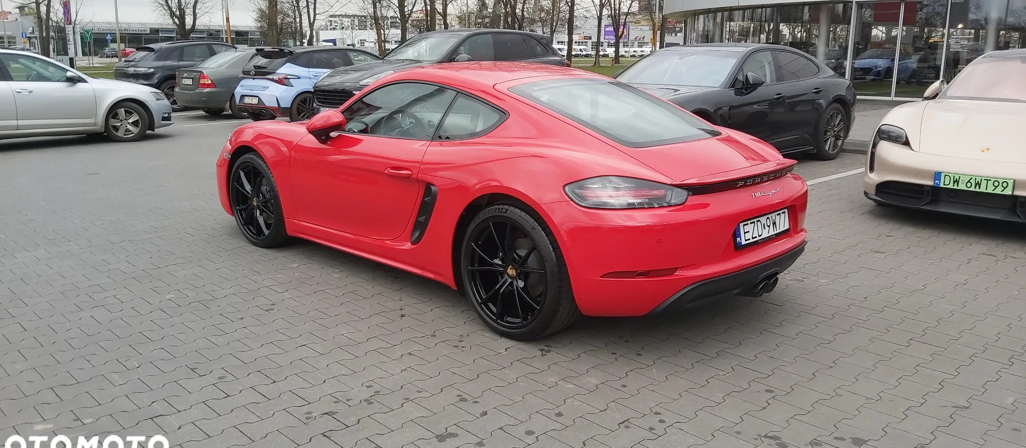 Porsche 718 Cayman cena 389999 przebieg: 9, rok produkcji 2023 z Pabianice małe 254